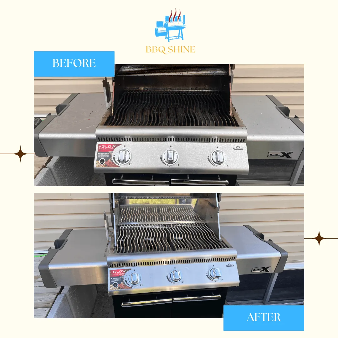 Commercial BBQ Cleaning Calgary result by BBQ Shine
